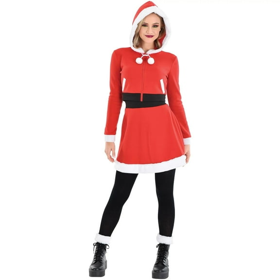 Amscan womens Red Sassy Claus Costume