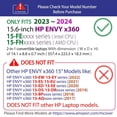thumbnail image 3 of Funda para Laptop mCover para HP Envy x360 15.6" 2023-24 Transparente, 3 of 7