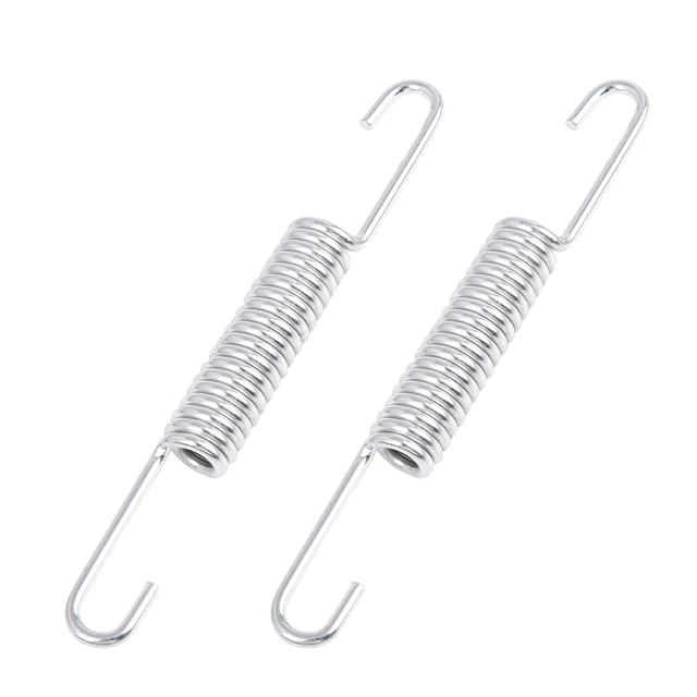 Unique Bargains 11.5cm Length Motorcycle Motorbike Side Bracket Kickstand Return Spring for Tvs Star 2pcs