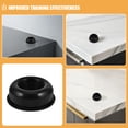 thumbnail image 3 of YSNOOWE 4Ud Tapones Para Bolsa De Entrenamiento Accesorios De Montaje Negro Resistente Para Marciales, 3 of 8