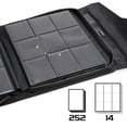 thumbnail image 4 of ENHANCE Standard Top Loader Binder Fits 252 Toploader Cards in 9 Pocket Pages - Premium Protection, 4 of 9