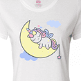 thumbnail image 4 of Inktastic Unicorn Moon Women's T-Shirt, 4 of 5