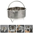 thumbnail image 3 of YOPTOP Rice Cooker Steamer Basket Food Steamer Basket Stainless Steel Steaming Basket Steaming Basket, 3 of 6