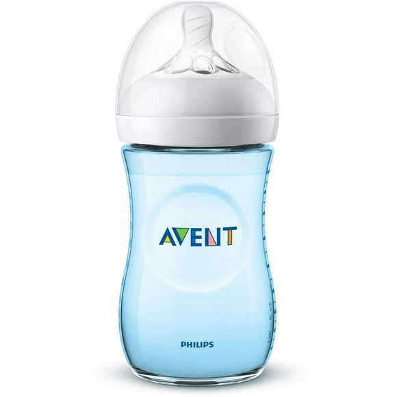 Biberón Natural Avent 2.0 Azul 260ml / 9oz 1pz