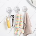 thumbnail image 1 of Clear Vacuum Suction Hooks Washable Vacuum Suction Hooks For Bathroom Kitchen Living Room, 1 of 4