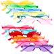 thumbnail image 2 of 12 pares de gafas de sol sin montura con forma de llama, gafas de sol modernas, 2 of 6
