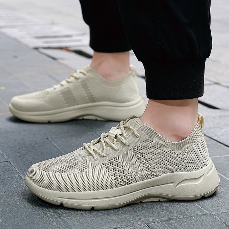 eileial Comfortable Breathable Knit Slip on Sneakers Hands  display picture 2