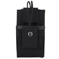 thumbnail image 1 of Bolsa portátil de nailon para Walkie Talkie, funda con soporte para Radio para deportes al aire libre, color negro, 1 of 14