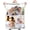 4-photos, variant on Fleece Blanket Personalised Photo Custom Personalized Throw Blanket Dog Super Soft Collage Customised Pictures Names Texts For Baby & Adult With Pet Photos Birthday Wedding Gift (9 photos, 80*120cm)
