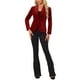 thumbnail image 2 of BLAZER DE VELVET PARA MUJER CHIC INSPIRADOR COLOR SÓLIDO CON SOLAPA Y UN BOTÓN CHAQUETA DE TRAJE PARA TRABAJAR XL ROJO, 2 of 6
