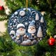 thumbnail image 4 of Adorno Colgante Navideño Acrílico de 8 Cm (3.15 Pulgadas) | Impresión Duradera a Doble Cara | Regalo Navideño para Familiares y Amigos | Decoración para Árbol, Pared y Espejo Retrovisor de Coche, 4 of 6