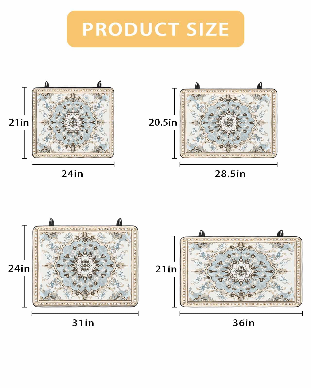 nqOlkjepod Large Induction Cooktop Protector Mat 36"x21", Boho Stove Top Covers for Electric Stove, Ethnic Aztec Southwest Neutral Aesthetic Motifs Stove Burner Cover Mats, Glass Top Stove Cover