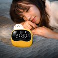 thumbnail image 3 of Despertador Reloj despertador para niños, reloj electrónico creativo para niños de dibujos animados Reloj despertador pequeño Luz de despertador Fanmusic Despertador, 3 of 7