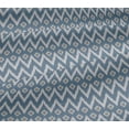 thumbnail image 5 of oneOone Tissu en Jersey de Viscose Imprimé Chevron Ikat au Mètre 60 Pouces de Large, 5 of 5