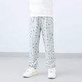 thumbnail image 4 of Drmagiyhm Sweat Pants for Boy Size 10-12 Casual Lightweight Baggy Pants Elastic Waist Athletic Joggers Sweat Pants Loose Trousers with Pocket Light Gray 9-10 Years, 4 of 4