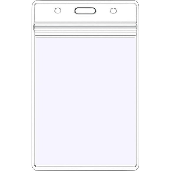 Clear Vinyl Hang Tag Holders