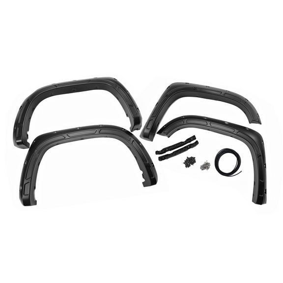 Rough Country Defender Fender Flares for 2014-2021 Toyota Tundra - A-T11411