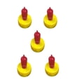 thumbnail image 1 of Botella de Bebida para Perro de 5 Piezas, de Pezón para Cordero, Niño, Huérfano, Oveja Roja Suave, Oveja, Gato Macarena Pezón de botella de bebida de gato, 1 of 4