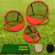 thumbnail image 4 of Red Para Picar GolfRed de astillado de golf con tapete, 10 bolas, 1 tee, juego de astillado de golf, red de entrenamiento de golf, 4 of 5