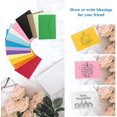 thumbnail image 4 of shiyou-70 Pcs Mini Envelopes in 14 Colours, 4.6 x 3.2 Inch Small Mixed Coloured Gift Envelopes With Stickers for Greeting Cards, Thanksgiving, Christmas, Wedding, Party Invitations, 4 of 4