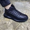 thumbnail image 3 of YAZI  Men's Stylish Sneakers High Top Athletic-Inspired Shoes High top casual sports men's shoes  High-top shoes, 3 of 4
