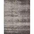 thumbnail image 1 of Unique Loom Tapis Design Del Mar 10' x 13' Rectangle Gris Foncé/gris Clair, 1 of 5