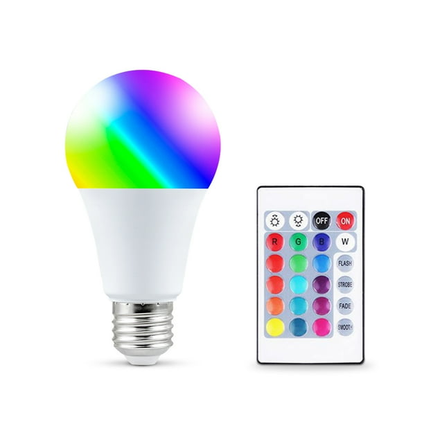 Bombilla LED RGB Regulable Inalámbrica Cgtredaw 5W