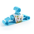 thumbnail image 3 of Percha de plástico para niños, de color caramelo, antideslizante, de doble uso, para secar y mojar, para bebés, para colgar ropa de bebé, 3 of 3