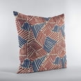 thumbnail image 6 of Plutus 20" x 26" Sketch Abstract Luxury Throw Pillow in Red and Blue, 6 of 7