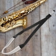 thumbnail image 4 of REOFLYUP Alto Saxophone Strap Grey Rubber Adjustable Length Performance 1Pcs, 4 of 7