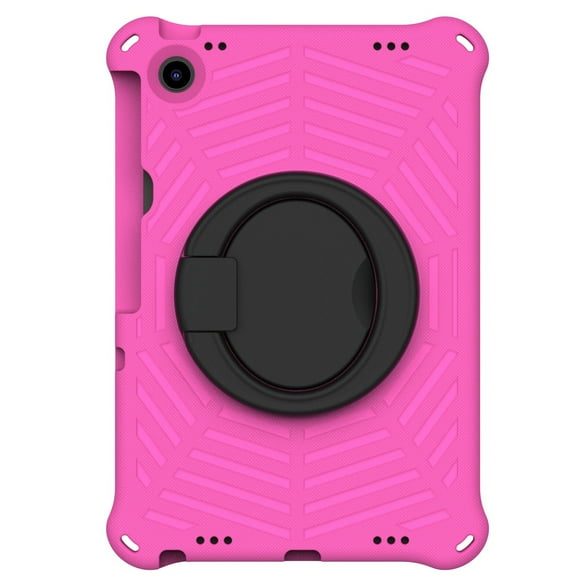 Dteck Case for Lenovo Tab M10 Plus (3rd Gen) 10.6-inch 2022 TB-125F/TB-128F,Shockproof Rubber Rugged Case Handle Kickstand Cover,Rose