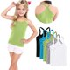 thumbnail image 1 of Odeerbi Camisetas de Las Niñas de 5 Paquetes Camisetas de Algodón Y Espalda Camisetas Bajas Sin Mangas Básicas Suaves, 1-13 Años, 1 of 9