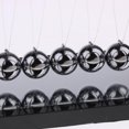 thumbnail image 3 of Newton Cradle Steel Balance Ball Física Ciencia Regalo Decoración para el hogar Negro SM SunniMix Decoración de la oficina en casa, 3 of 8
