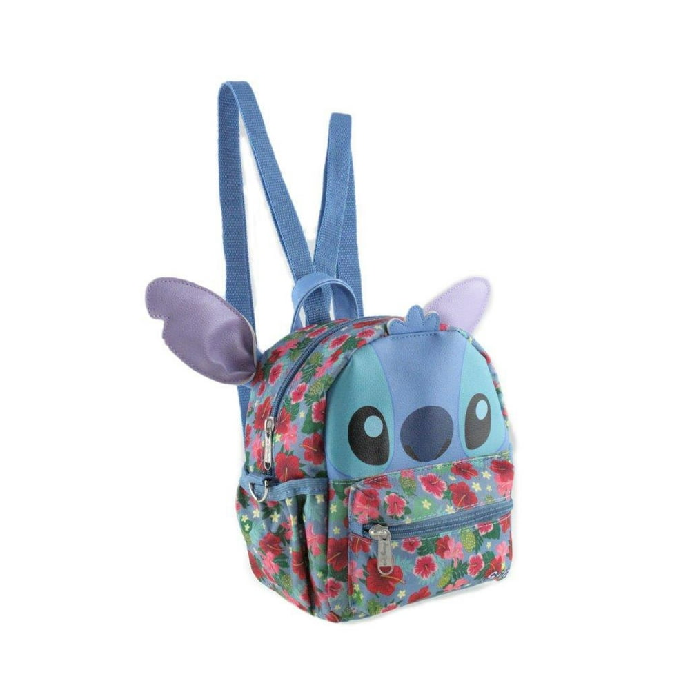Licensed Leather Lilo and Stitch Style xSmall 2in1 Crossbody bag/ Mini Backpack Walmart
