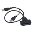 thumbnail image 2 of 3X Cable Adaptador USB2.0 Una SATA de 48 cm para Disco Duro Externo SSD de 2.5 Pulgadas, 2 of 5