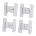 thumbnail image 4 of 4x Locks Freezer Locks portátiles de cierre automático Puerta del refrigerador más cerca para congeladores pequeños sala de estar de dormitorio en, 4 of 9