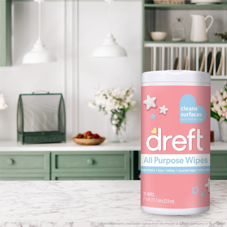 Dreft All Purpose Baby Cleaning Wipes, 70 Count photo 6