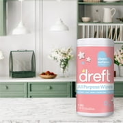 (2 pack) Dreft All Purpose Baby Cleaning Wipes, 70 Count, Safe on Baby Essentials, Surface Clean
