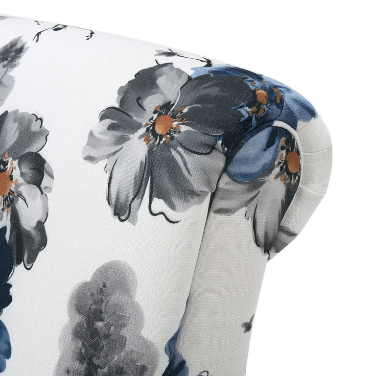 Noble House Dior Fabric Club Chair Multi color Walmart