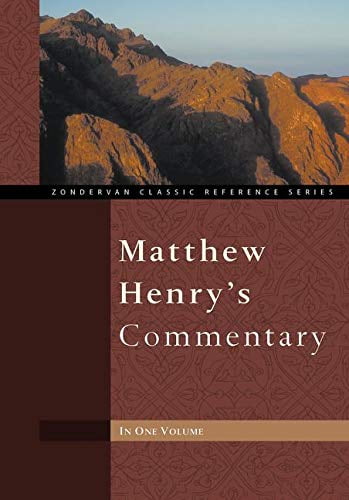 Pre-Owned Matthew Henry's Commentary (Zondervan Classic Reference) (Zondervan Classic Reference Series) Paperback