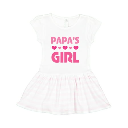 

Inktastic Papas Girl Granddaughter Gift Toddler Girl Dress