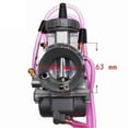 thumbnail image 2 of Motorcycle Carburetor Pwk 34 Carburetor For Suzuki RM 125 250 370 500 465 500 34mm Universal Carb Auto Parts, 2 of 4