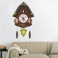 thumbnail image 2 of Classical Cuckoo Wall Clock Resin Non Ticking for Living Room Bathroom Home D, 2 of 8