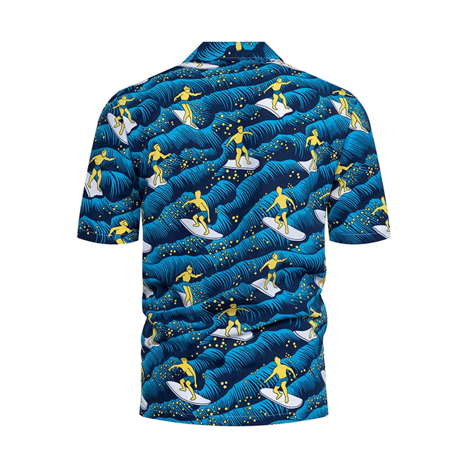 ZCFZJW Mens 100% Cotton Hawaiian Shirts Big and Tall Button