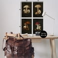 thumbnail image 4 of Stupell Industries Mushroom Genus Studies Plants & Flowers Painting Unframed Art Print Wall Art, 13 x 19, Set of 4, 4 of 8