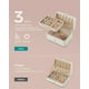 thumbnail image 4 of SONGMICS Joyero, Organizador de Joyas de 2 Capas, Joyero de Viaje, Almacenamiento de Aretes Versátil y Portátil, para Accesorios Más Grandes, Regalos para Mujeres y Niñas, Blanco Nube UJBC166W01, 4 of 5