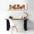 thumbnail image 6 of Epic Graffiti 'Rhodisian Ridgeback Puppies' by Barbara Keith, Canvas Wall Art, 60"x20", 6 of 8