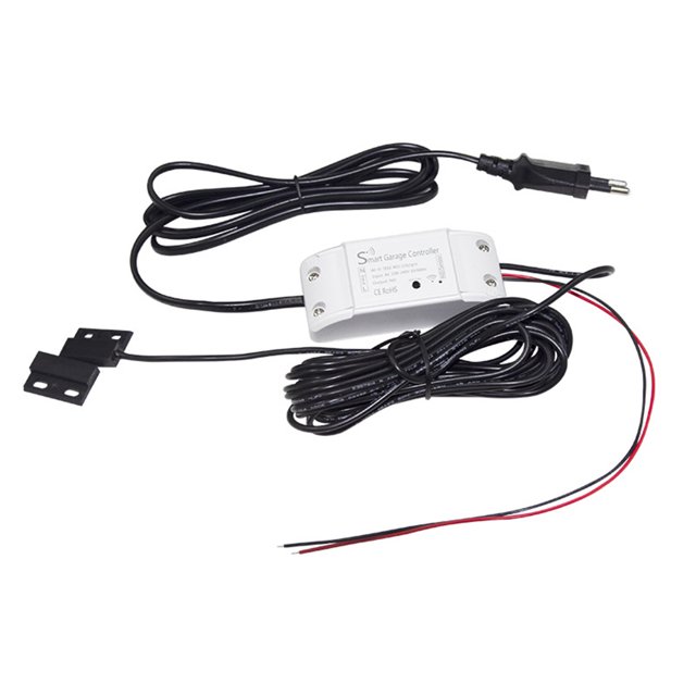 Inteprter Controlador de puerta de garaje inteligente WiFi, abridor de Sensor de movimiento, aplicación de teléfono móvil, dispositivo de Electrónica Enchufe de la UE