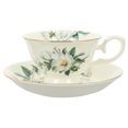 thumbnail image 3 of 1 Set of Ceramic Tea Cup with Saucer Exquisite Milk Mug Ceramic Tableware, 3 of 9