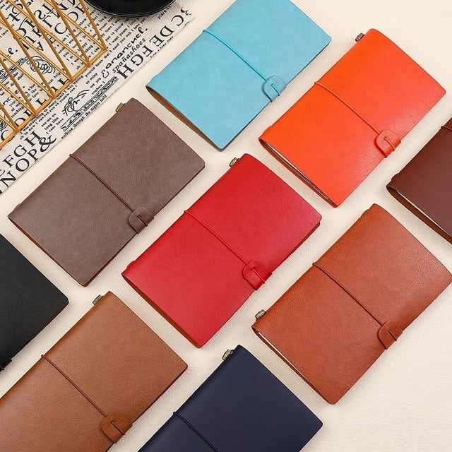 Libreta de notas creativa de estilo retro para viajes, cuaderno de notas de negocios, confiable en la vida diaria